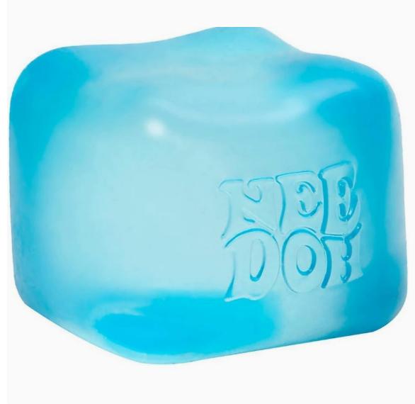 Needoh Nice Cube Sensory Stress Reliever Fidget Tool For Anxiety & Focus Desk Sensory Cube For Adults & Kids