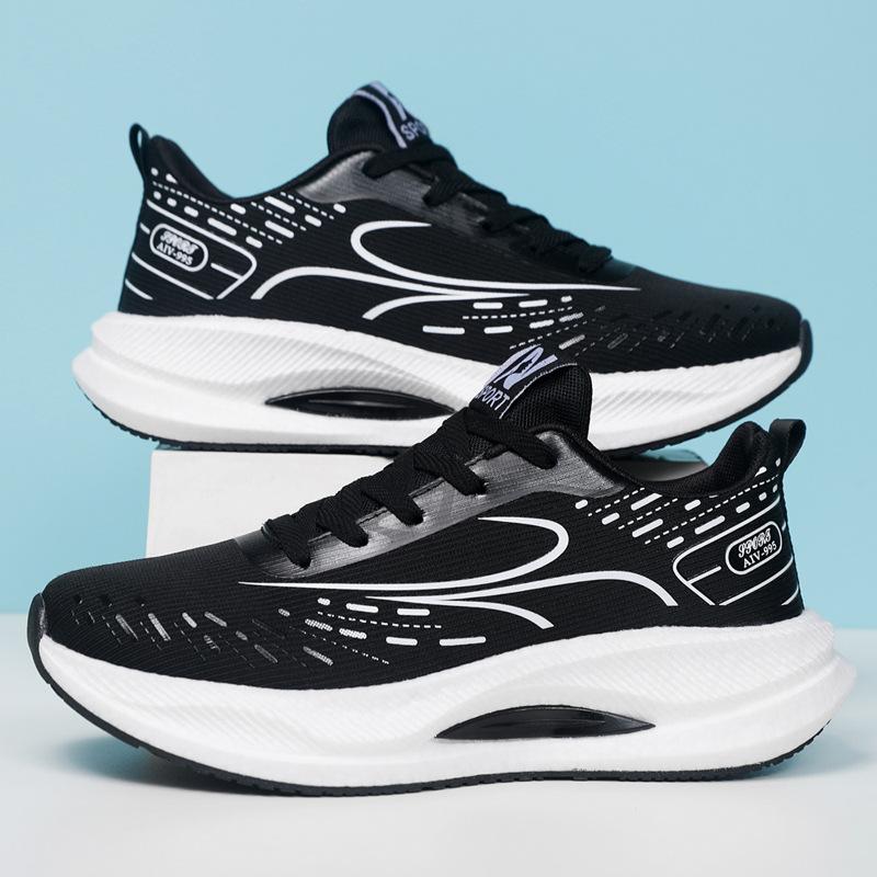 22 New Mesh Breathable Soft-soled Running Shoes, Light and Trendy Student Casual Sports Shoes