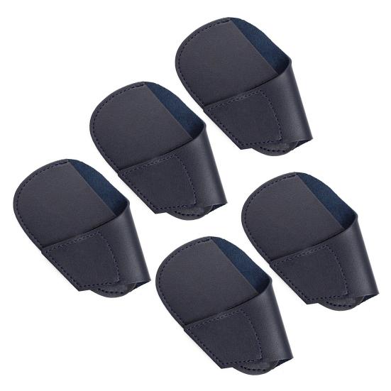 1/3/5/10Pcs Faux Leather Golf Club Headcover Waterproof Wood Driver Head Protector Cover Golf Accessories Men Women Golfer Gift