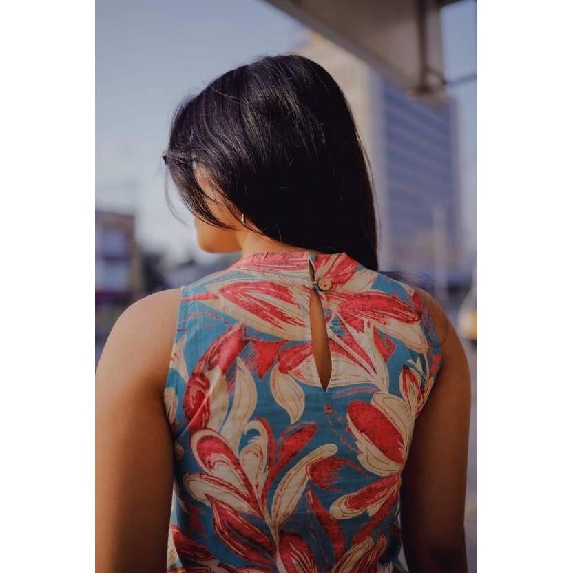 Women Party Wear Cotton Rayon Kurta Pant Set Indian Bollywood Top Tunic Kurti SC-2246a