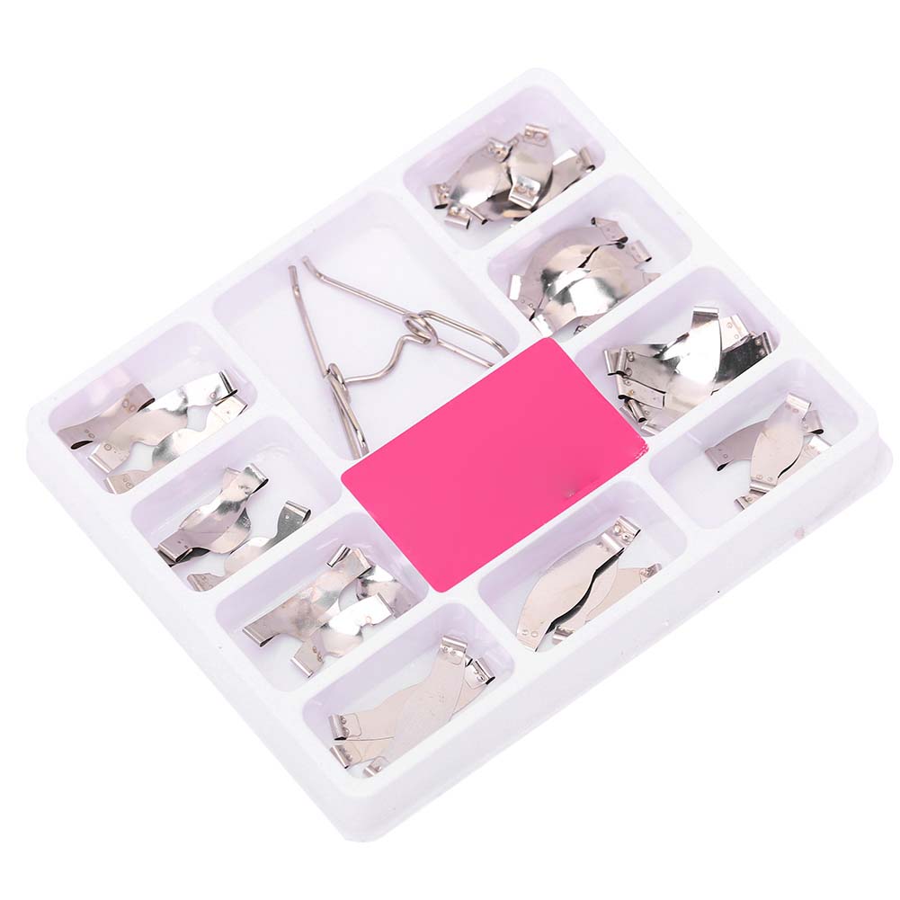 Dental Metal Sectional Mold Teeth Filling Full Kit for Teeth Replacement