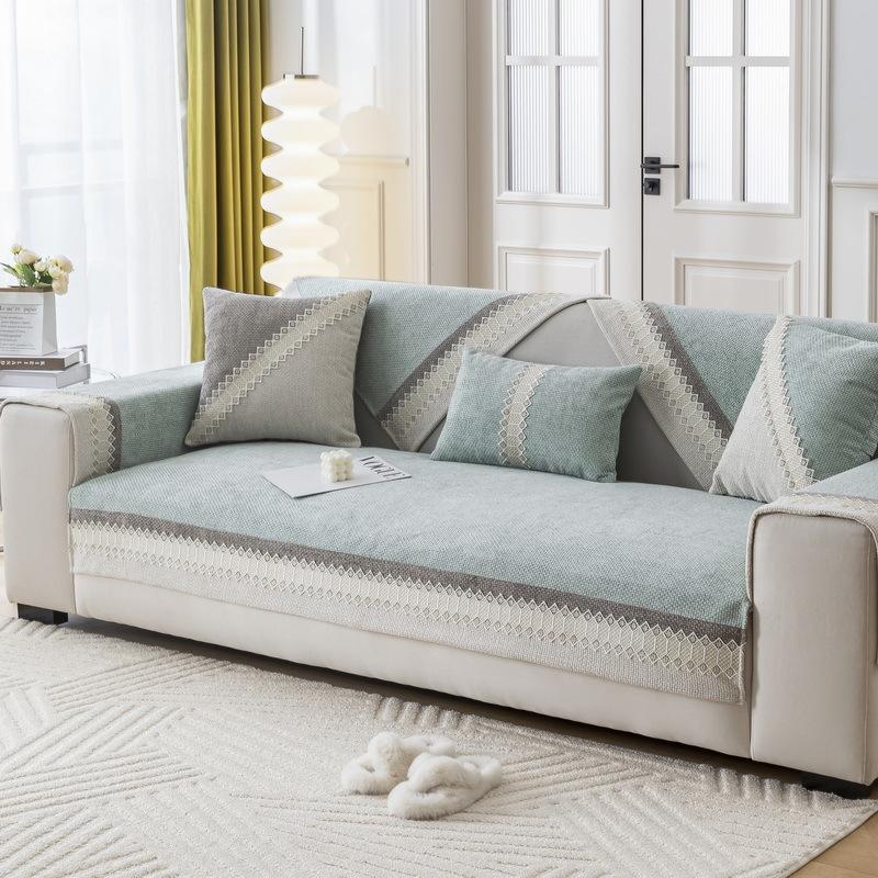 New Chenier Sofa Cushion Universal In All Seasons French Light Luxury Non-Slip All-Inclusive Universal Sofa Cover Cover Cloth