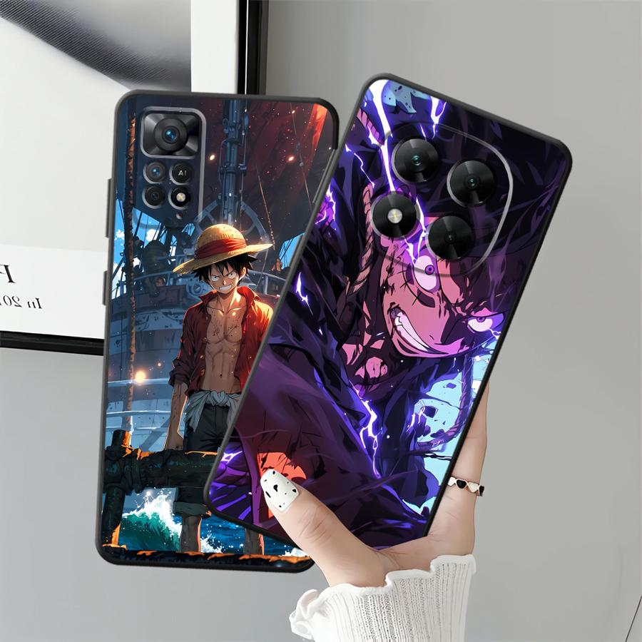 Funda Phone Cover Case for Xiaomi Redmi Note 12S 11S 10 9 8 Pro 11 13 12 Pro Plus 10S 9s Ones Pieces Luffy
