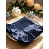 Cotton Napkins Ruffle Edge 45x45cm French Wavy Frill Washed Cloth Dinner Napkins Multiple Colors Wedding Party Table Setting Soft Washable Durable