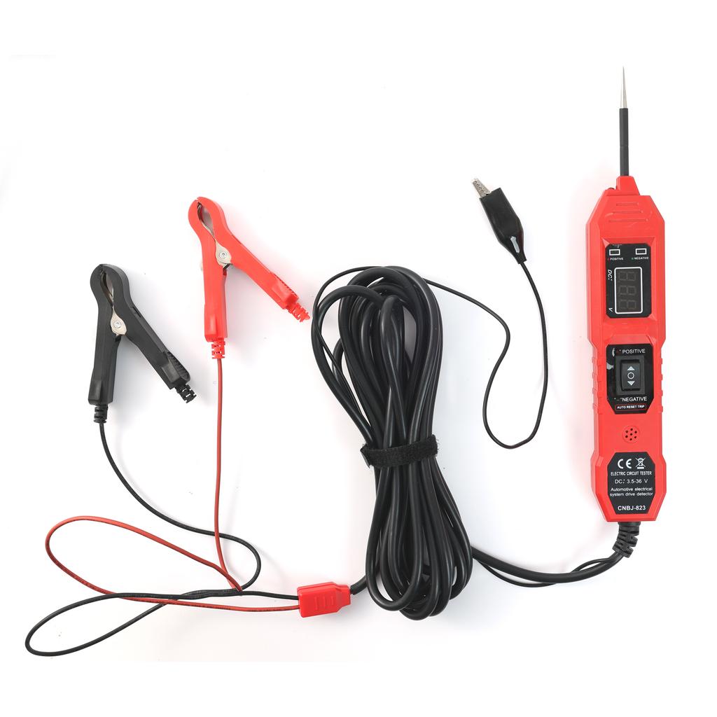 Universal 3.5-36V Automotive Circuit Tester Electrical System Tester Voltage Power Probe Kit Diagnostic Tool LED Digital Display