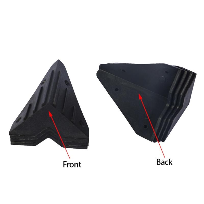 8pcs Universal Speaker Kits Isolation Stand Feet Pads Shockproof Mat High Configuration Pads Plastic Wrap Angle