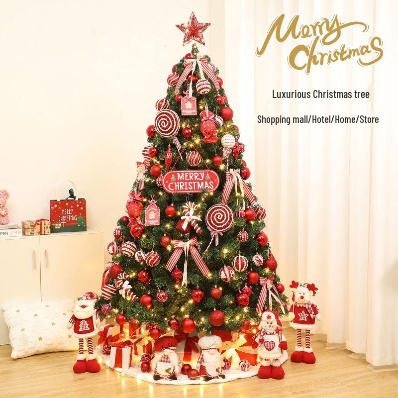 2025 Luxury Christmas Tree Ornament Set for Live Streaming and DIY Decoration