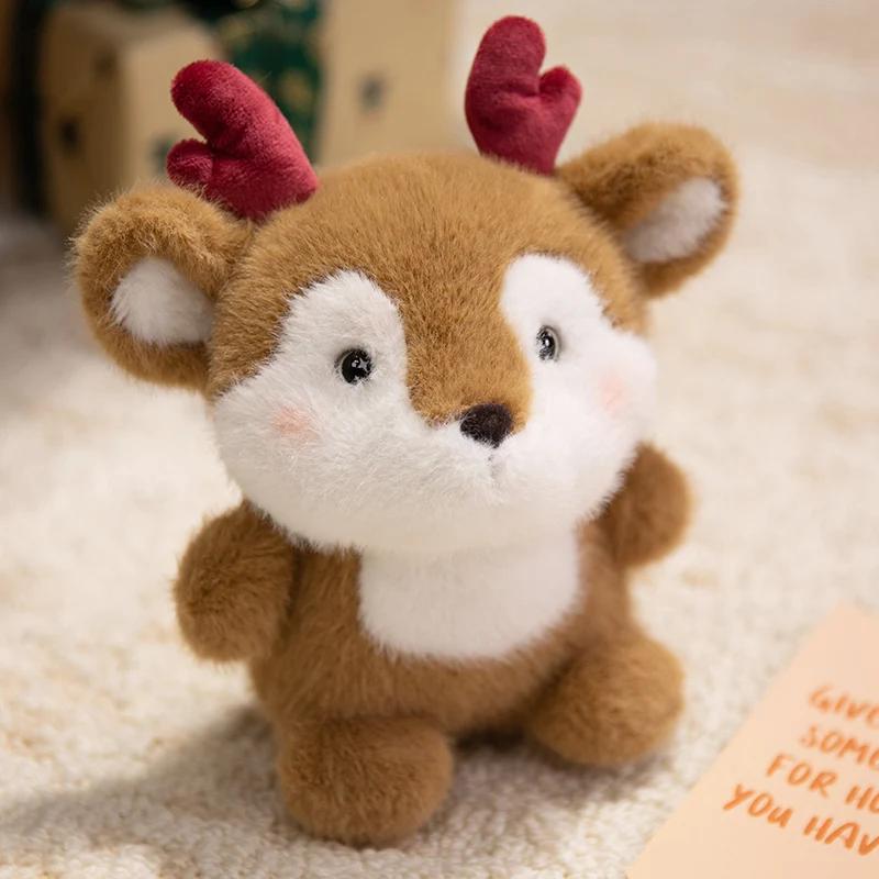 17cm Pretty Mini Desktop Pets Series Plush Toys Delicate Lovely Handmade Baby Animals Doll Perfect Gift To Kids