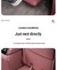 Nio ES8 Rear Seat Kick Mats - Second Row Leather Backrest Protectors for Car Interior Decoration.