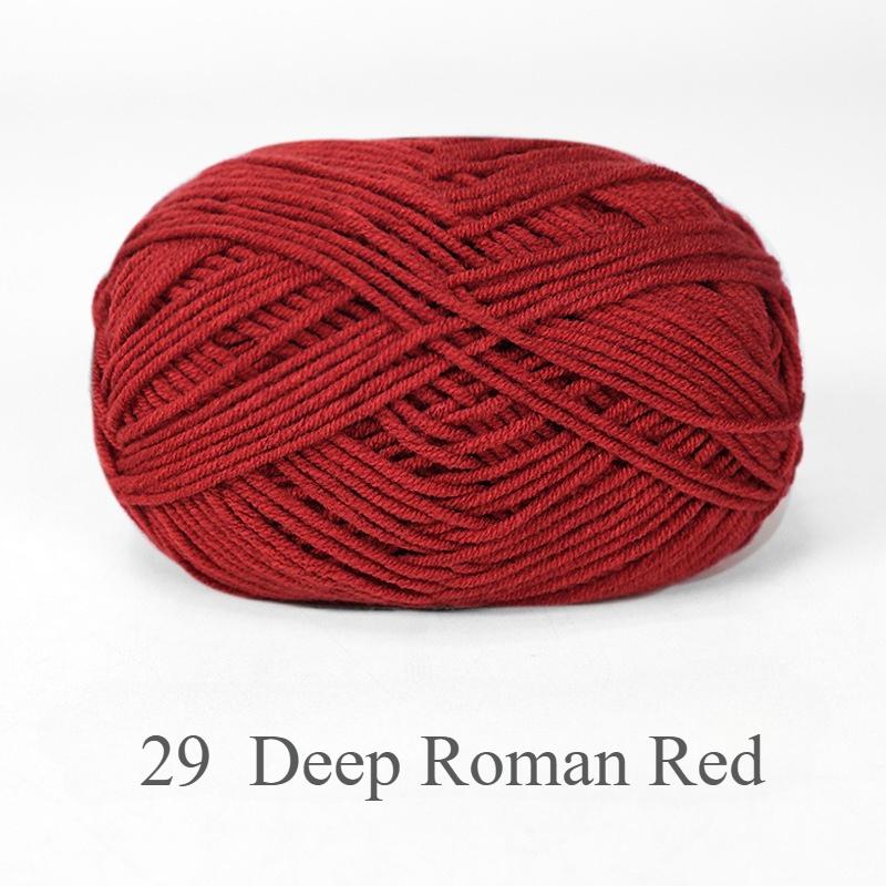 1pc 50g Soft Wool Milk Cotton Yarn Crochet Anti-Pilling Hand Knitting Thread For Cardigan Scarf Hat Baby Sweater Doll Supplies