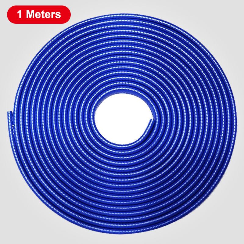 

Car Door Edge Protector Universal Auto Door Guard Protective Strips Universal Automobiles Doors Trunk Hood Seal Sealant Strip 1 meter синий