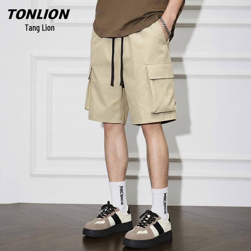 TonLion Men s Summer Casual Shorts 3XL