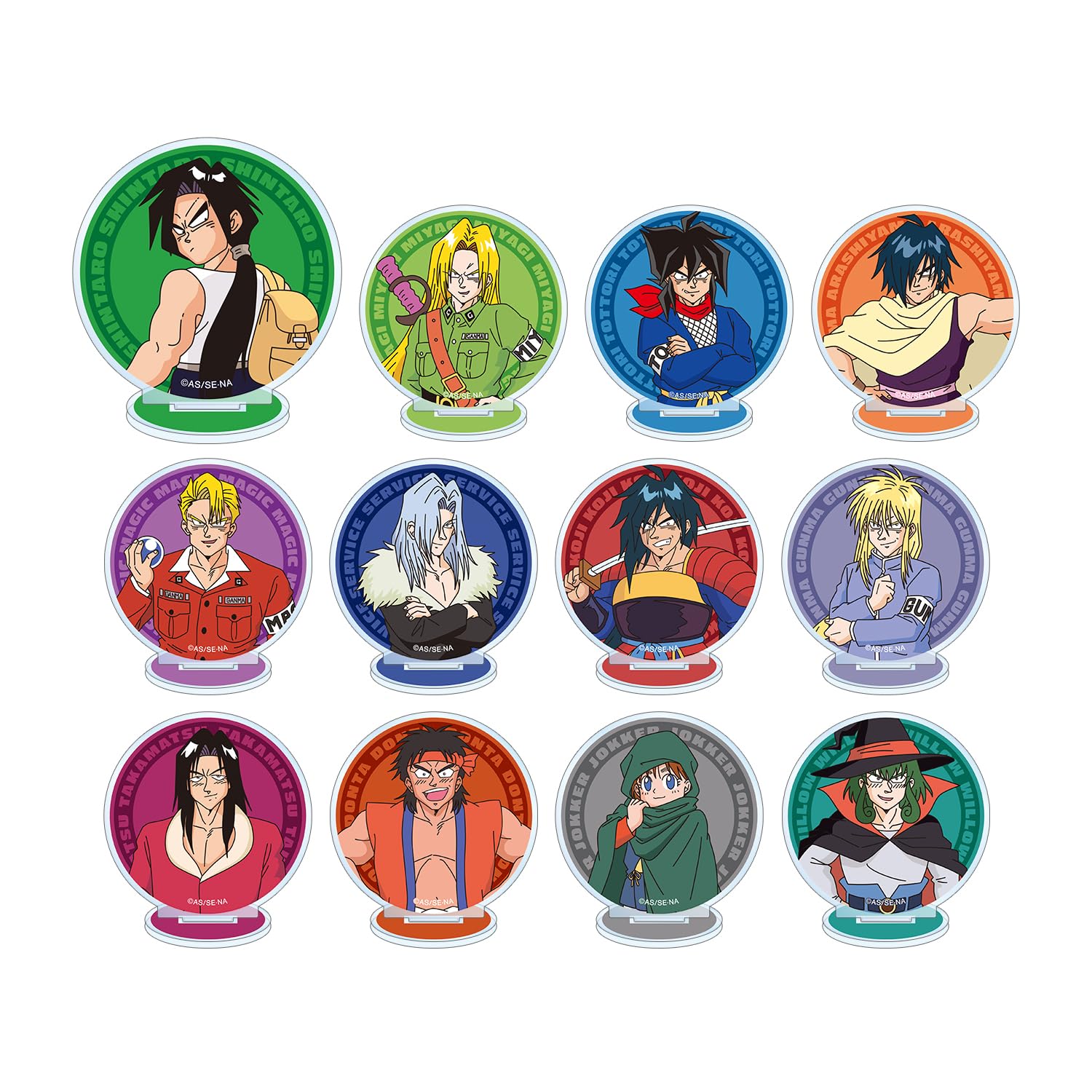 

Tropical Boy Papuwa-kun Trading Acrylic Stand Box of 12