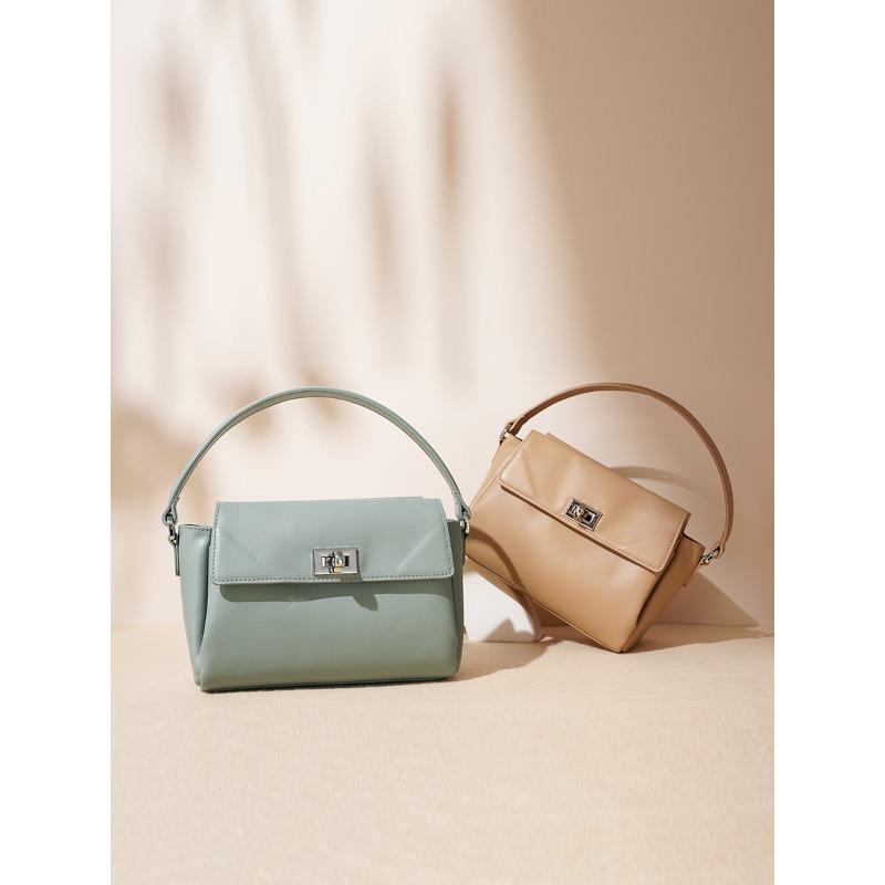 Genuine leather mobile phone, small handbag, women's crossbody, versatile and high-end, small office handbag for women, commuting handbag