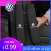 2026 Hot For Volkswagen VW 2PCS Car Seat Belt Pad Cover Suede Soft Car Shoulder Pad for Volkswagen VW GTI Touran ID3 T-Cross Gol
