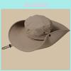 Versatile Western Fisherman Hat For Outdoor Activities With Wide Brim And Sun Protection