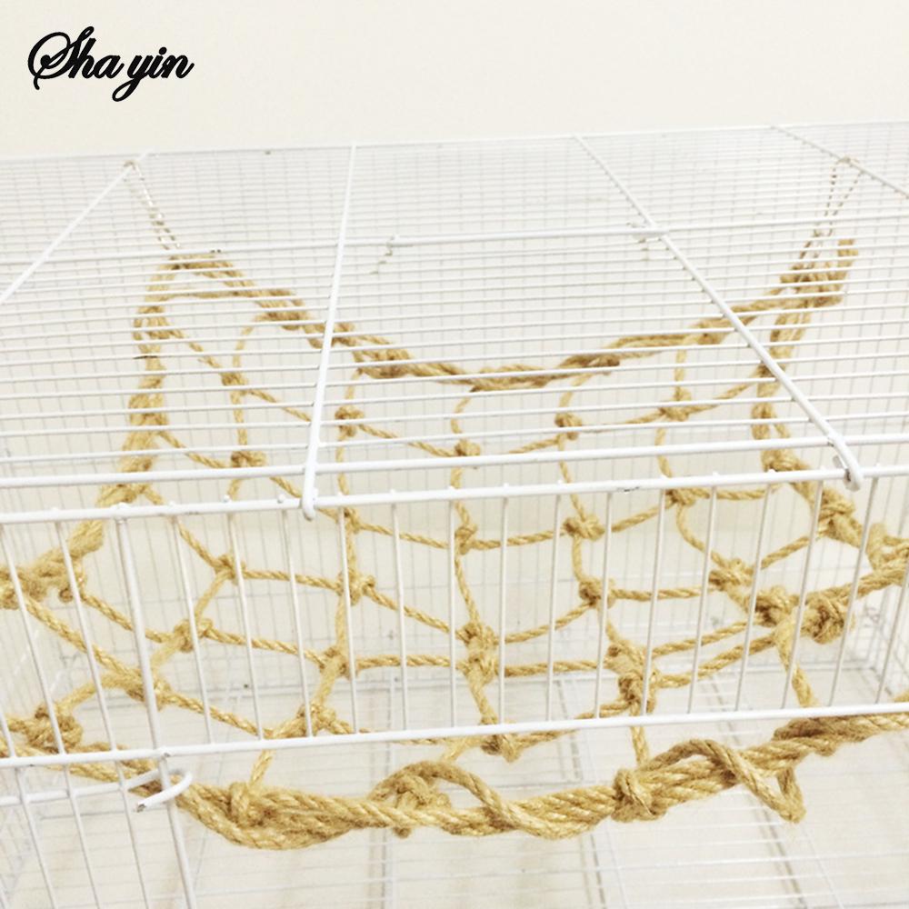 Bird Toy Parrot Rope Climbing Net Bird Supplies Gnawing Toy Parrot Adventure Adventure Toy