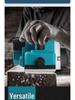 Makita Industrial Brushless Rechargeable Electric Woodworking Planer with Lithium Battery