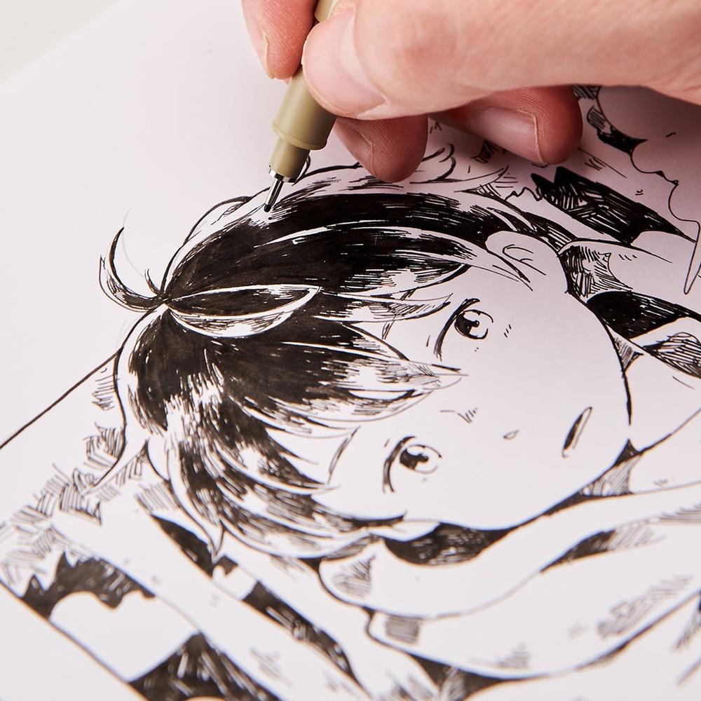 Sakura Micron Fineliner Pens Set 4 Pack Super Fine Archival Ink Waterproof Fade Resistant Art Supplies Precision Markers