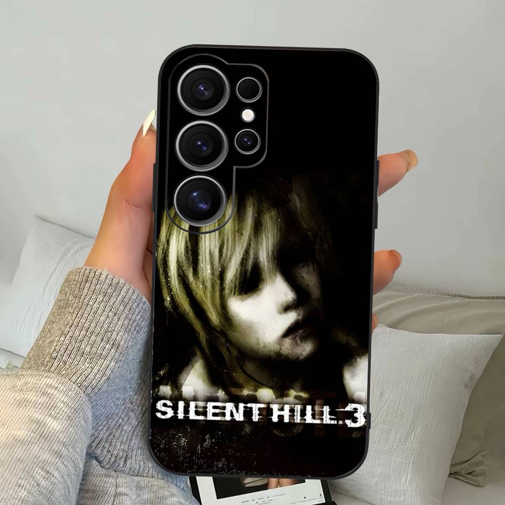 Horror Games S-Silent H-Hill Phone Case For Samsung S 24 Fe 25 Ultra Plus 20 Lite 21 30 22 23 24 22 Ultra 5G Fundas