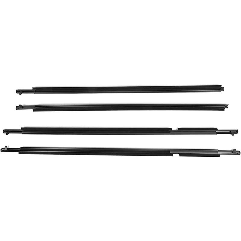 

4 шт./компл. уплотнители окон автомобиля, подходят для Toyota SCION XB 2007-2015 75720-12820, водонепроницаемые черные резиновые уплотнительные полосы для автомобильного стекла чёрный