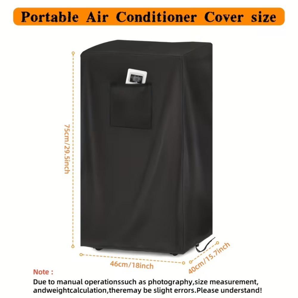 Waterproof AC Unit Cover Oxford Cloth Air Conditioning Cover Protection Cover  Portable Use