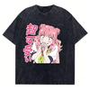 You and I Are Polar Opposites Washed T-shirt Anime Lover Harajuku NewModel Oversized Vintage Loose Streetwear Classic Unisex