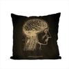Anatomical Skeleton Pillow Case For Car Sofa Decorative Home Doublesided Print Plush Square Throw Pillow Cushion Cover