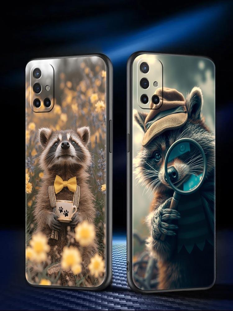 Mapache Phone Case For Oneplus 13R 13 12R 11 10T 10R Nord N100 N200 N10 10 9 9R 9RT CE 3 2 Z Pro 5G Soft TPU Cover Fundas Capas