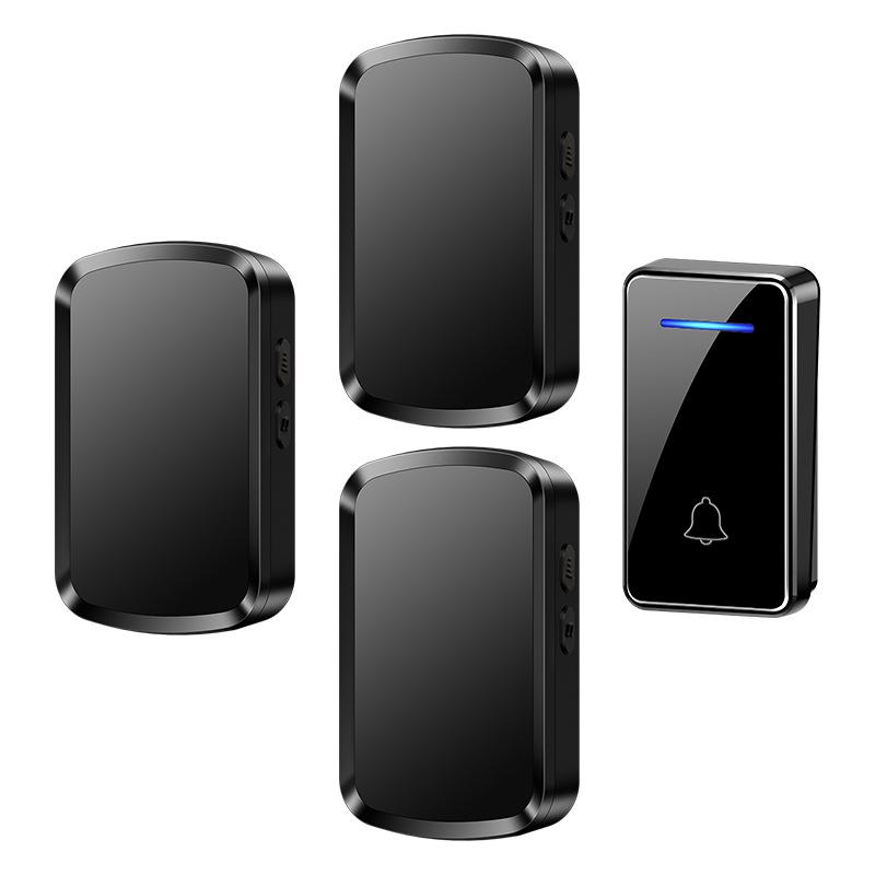 Wireless Self-Powered Smart Doorbell with Call Button - No Battery Needed