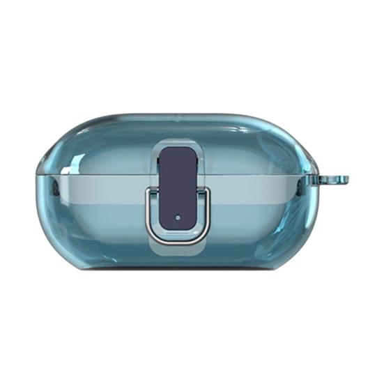 Earbud Protective Case with Lock Portable Shockproof Wireless Earphone Charging Case Cover Protector Clear TPU Shell Skin