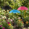 Telescopic Pole Plant Umbrella 65cm Size Garden Shade Cover Plant Shade Umbrella  Garden Use