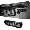 Firearms Mouse Pad Large Computer Office Game Table Mats XXL Rubber Antislip Gaming Keyboard Mousepads Long Desk Pads