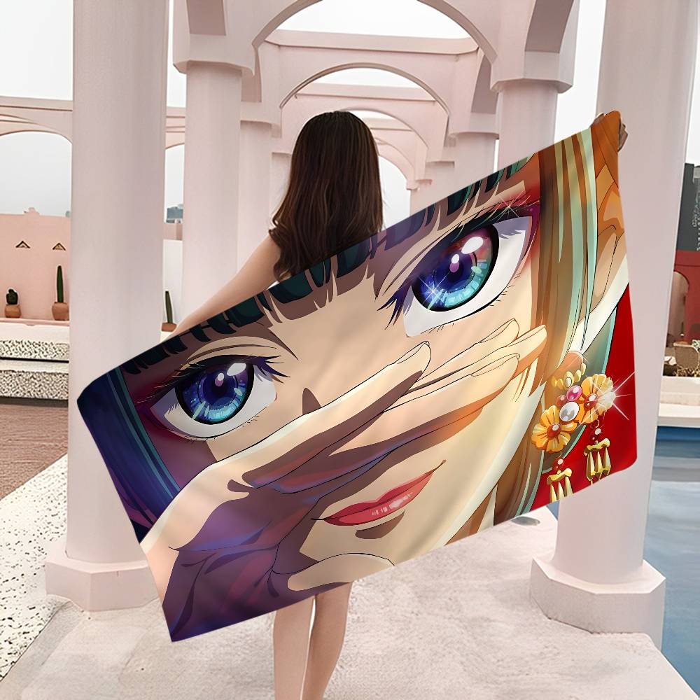 Popular Anime The Apothecary Diaries Beach Towel Bath Towels For Girl Microfiber Quick Dry Sand Free Beach Spa Gym Pool