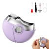 2 Speeds Adjustable Electric Polishing Nail Clippers Dual-Speed Quiet Electric Toenail Clippers Rechargeable One-Hand Operated