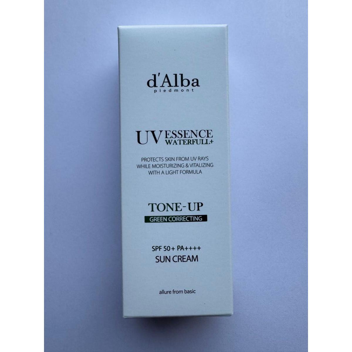 [New] d Alba Tone Up Sun Cream Green
