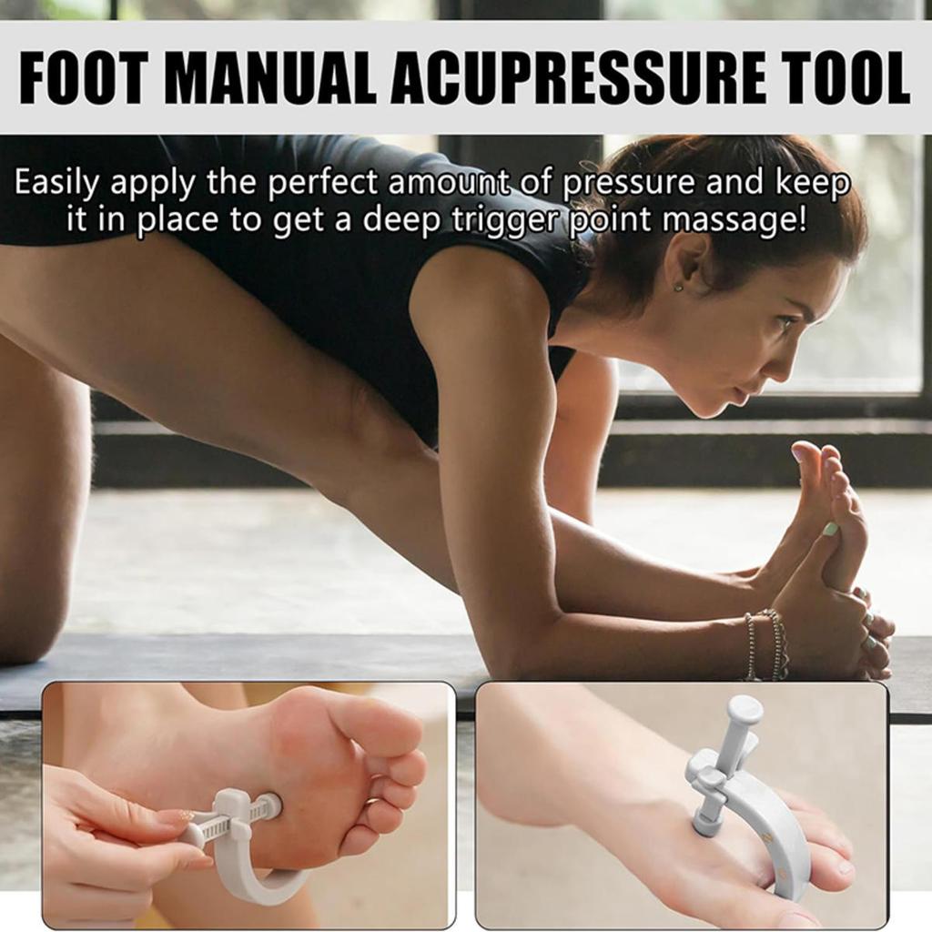 Finger Joint Hand Feet Massager Wearable Acupressure Massager Headache Relief Tension Relief Relieving Head Pain