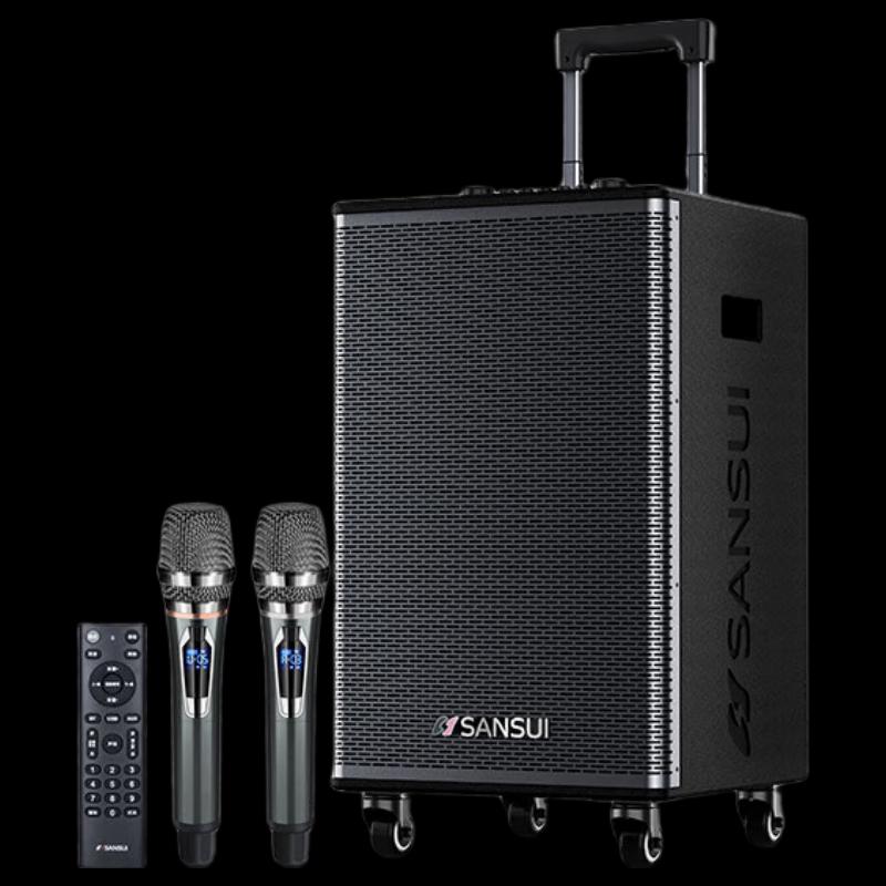 SANSUI E15 Portable Karaoke PA Speaker