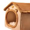 Cave for Small Pets - Soft and Warm Indoor Bed