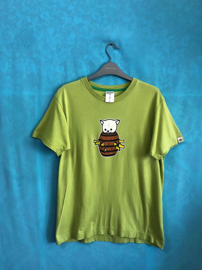 SALE!!VTG cune japanese designer taru lime lemon medium #1800
