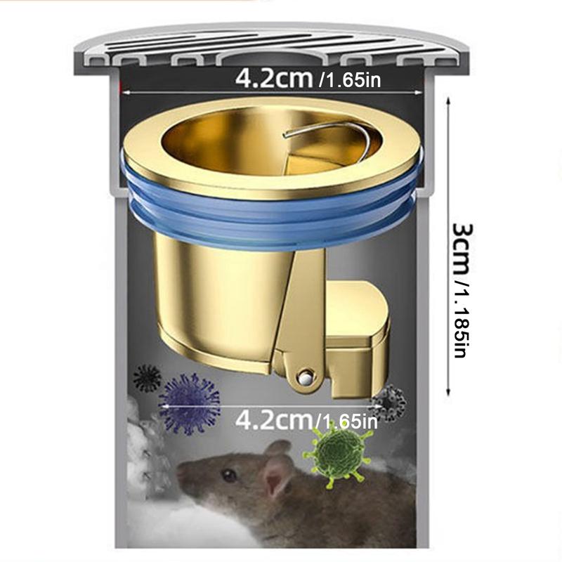 1pc Water Drain Filter Floor Strainer Plug Trap Siphon Sink Anti Odor Pest Prevention Deodorant For Kitchen Bathroom Accessories