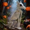 Halloween Skeleton Animal Decoration,/Dog/Bird/Rat/ -N-Stay Animal Skeletons,Plastic Bones Indoor Outdoor Decor Party Favors Graveyard Decorations