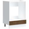 VidaXL Armoire à four Kalmar chêne marron bois d'ingénierie, unité de four, armoire de four de cuisine, unité de base de 853524
