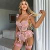 Multi-style Sexy Lingerie Set For Women Erotic Bra set Sexy Panties Garter Push Up Underwear For Women's Flower Underwear Set