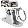 Deck Hinge Boat Bimini Top Fitting 90 Degree W Quick Release Pin Stainless Steel Marine Sprayhood Parts