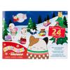 Calendario dell'Avvento di Natale Include 24 Ornamenti con Figure di Animali in PVC Calendario dell'Avvento a Sorpresa 24 Giorni Per la Decorazione delle Feste