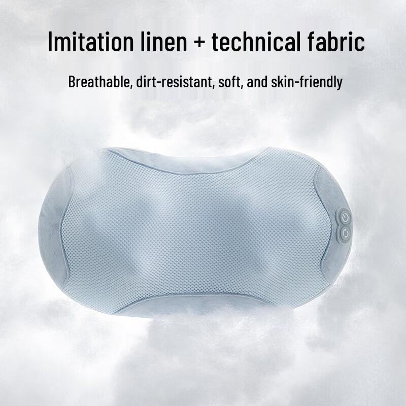 Bear Wireless Heat & Kneading Lumbar & Neck Massage Cushion