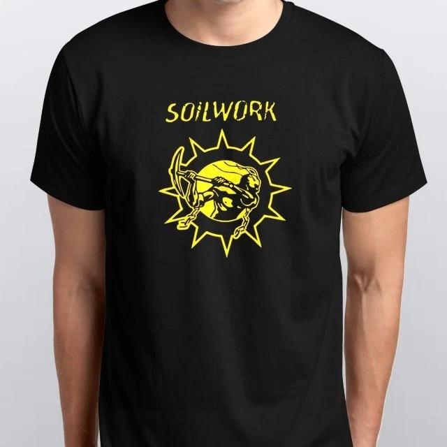 Soilwork Heavy Metal Music Unisex T-SHIRT S M L XL XXL 3 4 XL Black L