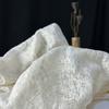 High-end Heavy Industry's Embroidered Vintage Lace Fabric Can Be Used for Wedding Dresses Formal Gowns Designer Clothing Fabrics