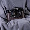 For Nikon FM2/FE2 Case Genuine Real Leather Half Cover Bag Case FM2/FE2 Case Handmake Leather Camera Bag Photography Accessories